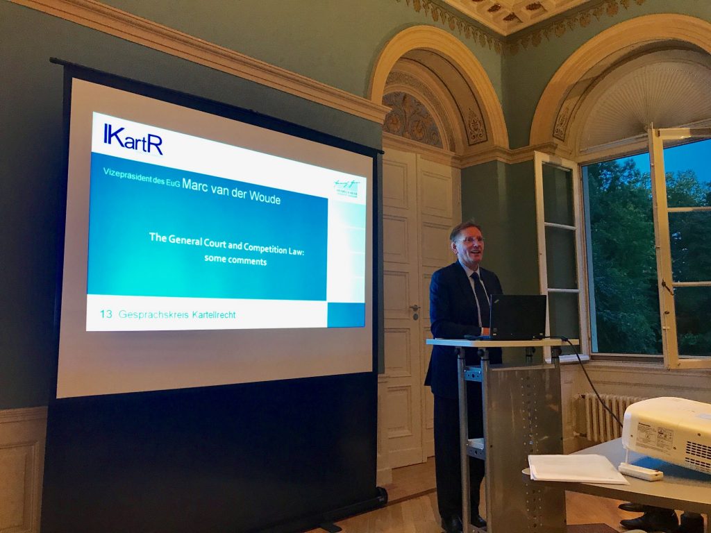 Gesprächskreis Kartellrecht mit Marc van der Woude